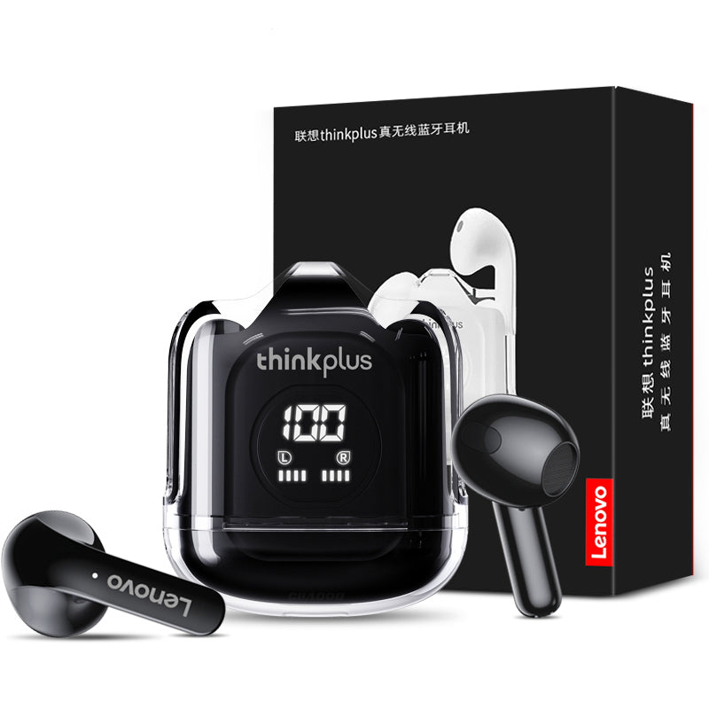 LENOVO Thinkplus XT65 True Wireless Bluetooth Headset Digital Display TWS Earbuds Low Latency Gaming Headphone LENOVO Thinkplus XT65 True Wireless Bluetooth Headset Digital Display TWS Earbuds Low Latency Gaming Headphone